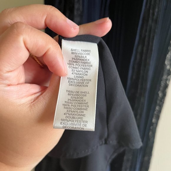 New Rebecca Taylor Sleeveless Pleated Embellished - Picture 12 of 12